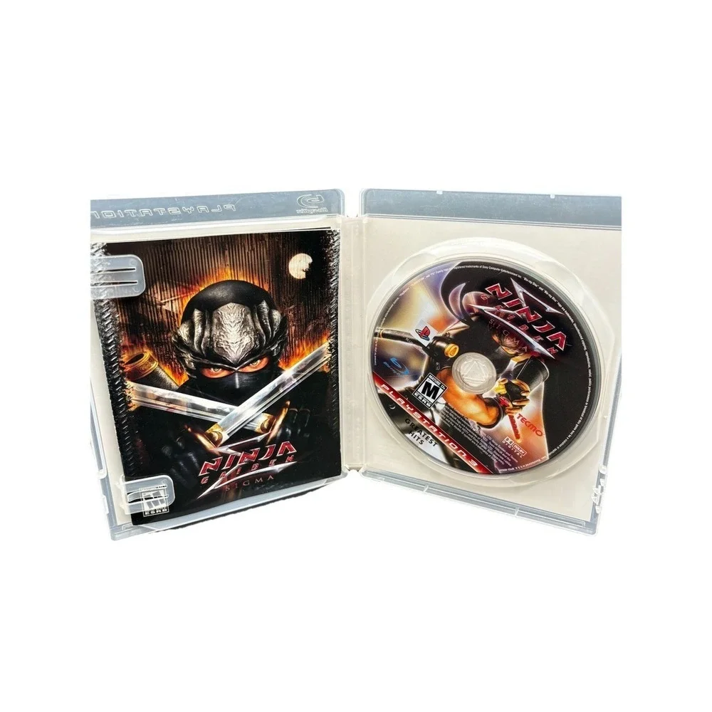 Ninja Gaiden Sigma PS3 Greatest Hits CIB Complete Tested Good Disc Sticker